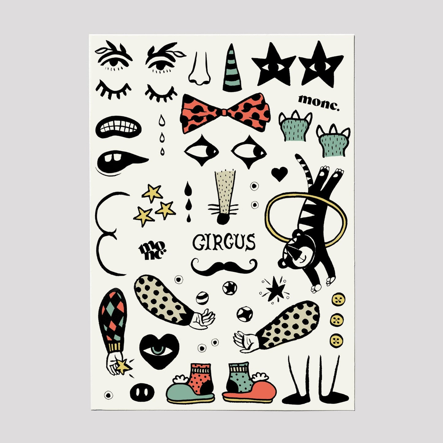 the circus set