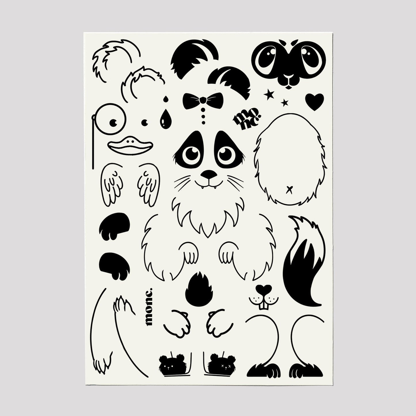 fluffy pups set