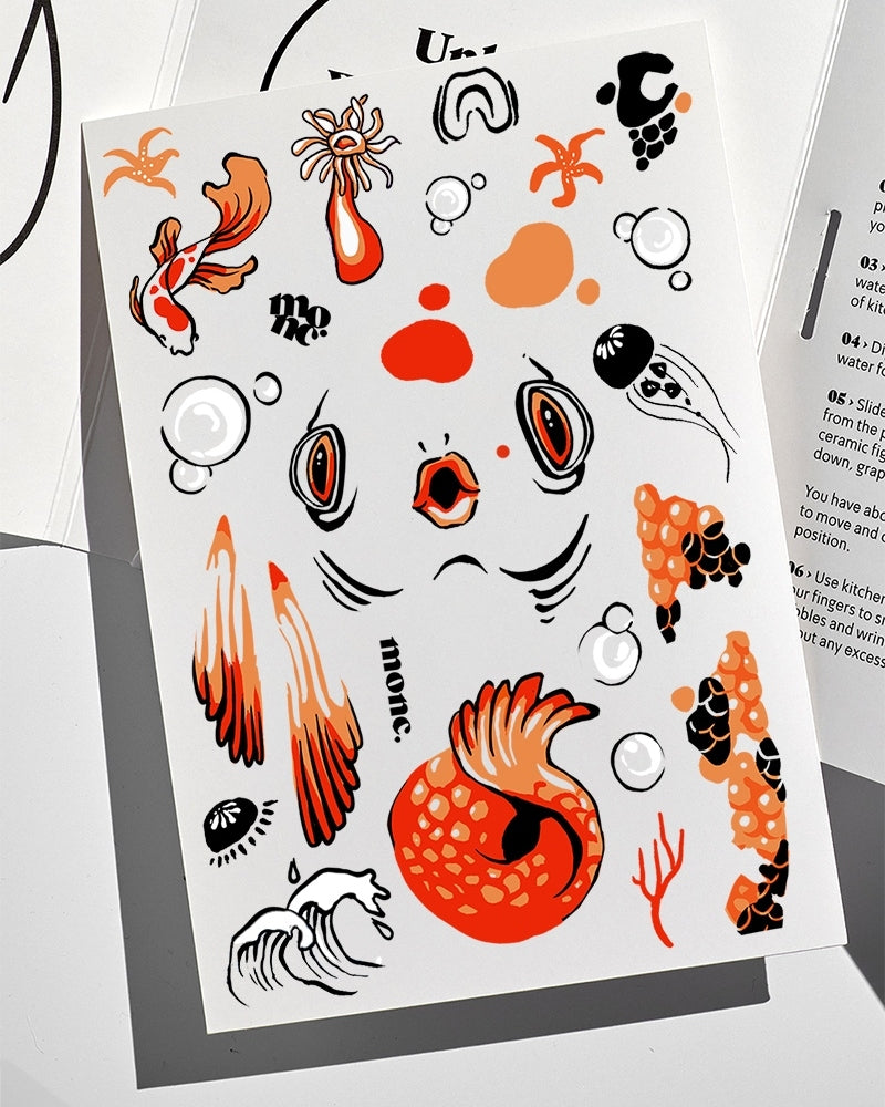the koi fish